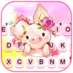 cuteness piggy android application logo